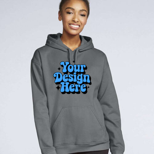 Gildan SF500 Midweight Hooded Sweatshirt Thumbnail